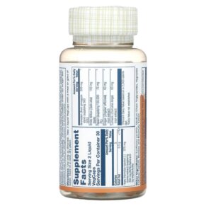 Thực phẩm bổ sung Solaray Super IbuActin Maximum Strength 60 Liquid VegCaps 076280761382