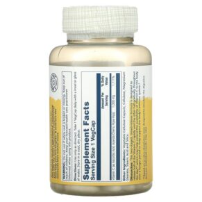 Thực phẩm bổ sung Solaray Timed Release Vitamin C with Rose Hips & Acerola 1.000 mg 100 VegCaps 076280044508