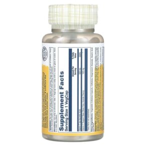 Thực phẩm bổ sung Solaray Timed Release Vitamin C with Rose Hips & Acerola 500 mg 100 VegCaps 076280044003