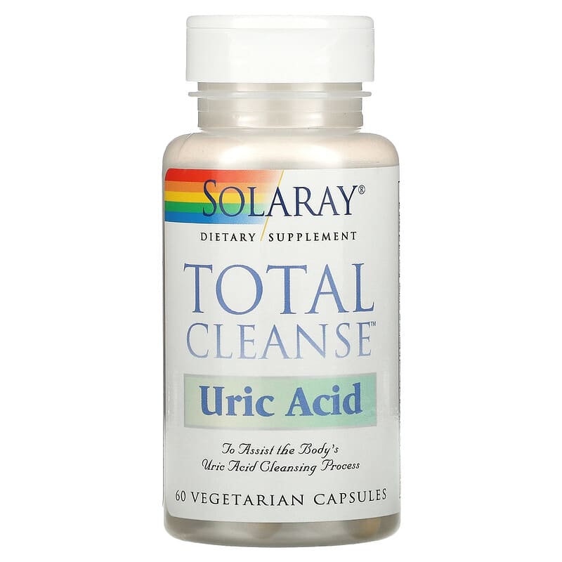 Solaray Total Cleanse Uric Acid 60 Vegetarian Capsules 8 Thực phẩm chức năng Solaray Total Cleanse Uric Acid 60 Vegetarian Capsules 076280350074