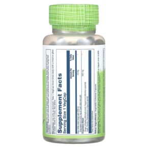 Solaray True Herbs Aloe Vera Gel 10 mg 100 VegCaps 3 Thực phẩm bổ sung Solaray True Herbs Aloe Vera Gel 10 mg 100 VegCaps 076280001204