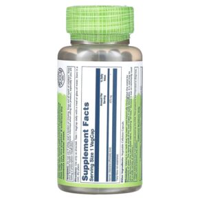 Thực phẩm bổ sung Solaray True Herbs Valerian 470 mg 100 VegCaps 076280016307