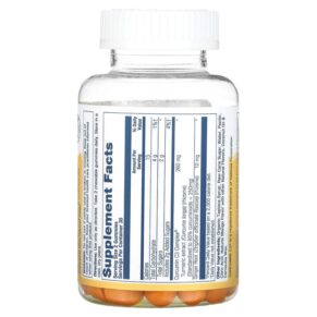Thực phẩm bổ sung Solaray Turmeric Gummies Natural Mango 60 Gummies 076280279320
