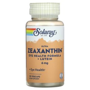 Thực phẩm chức năng Solaray Ultra Zeaxanthin 6 mg 30 VegCaps 076280106190