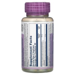 Thực phẩm bổ sung Solaray Vital Extracts Bergamot 500 mg 60 Vegcaps 076280494167