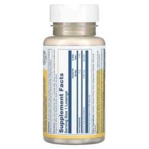 Thực phẩm bổ sung Solaray Vitamin B-12 Natural Cherry 2.000 mcg 90 Lozenges 076280043501