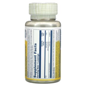 Solaray Vitamin B-12 with Folic Acid Natural Cherry 1.000 mcg 90 Lozenges 3 Thực phẩm bổ sung Solaray Vitamin B-12 with Folic Acid Natural Cherry 1.000 mcg 90 Lozenges 076280043457