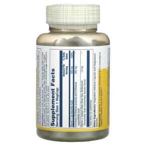 Thực phẩm bổ sung Solaray Vitamin C Echinacea 500 mg / 300 mg 120 VegCaps 076280043945