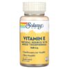 Thực phẩm chức năng Solaray Vitamin E 268 mg 100 Softgels 076280041637