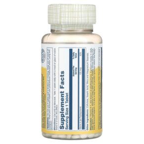 Thực phẩm bổ sung Solaray Vitamin K 100 mcg 100 Tablets 076280042122