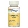 Thực phẩm chức năng Solaray Vitamin K 100 mcg 100 Tablets 076280042122