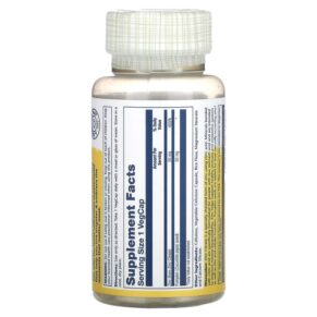 Thực phẩm bổ sung Solaray Zinc Citrate with Pumpkin Seed 50 mg 60 VegCaps 076280471021