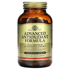 Thực phẩm chức năng Solgar Advanced Antioxidant Formula 120 Vegetable Capsules 033984010352