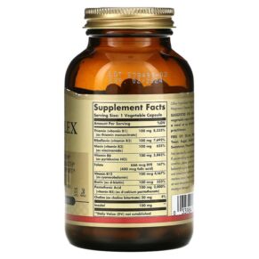 Thực phẩm bổ sung Solgar B-Complex 