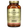 Thực phẩm chức năng Solgar B-Complex "100" 250 Tablets 033984011625