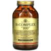 Thực phẩm chức năng Solgar B-Complex "100" 250 Vegetable Capsules 033984011519