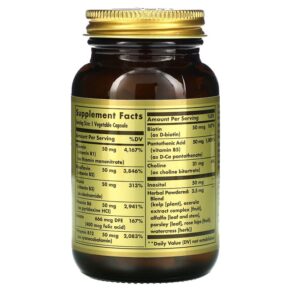 Thực phẩm bổ sung Solgar B-Complex 