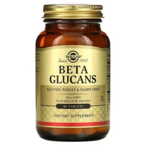 Thực phẩm chức năng Solgar Beta Glucans 60 Tablets 033984002357