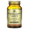 Thực phẩm chức năng Solgar Bilberry Ginkgo Eyebright Complex 60 Vegetable Capsules 033984003156