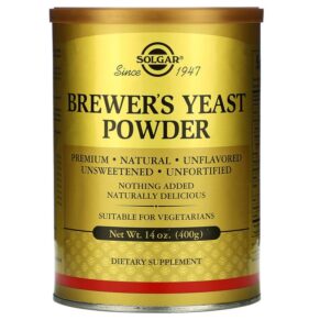 Thực phẩm chức năng Solgar Brewer's Yeast Powder 14 oz (400 g) 033984003804