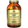 Thực phẩm chức năng Solgar Calcium "600" from Oyster Shell with Vitamin D3 240 Tablets 033984004177