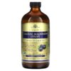 Thực phẩm chức năng Solgar Calcium Magnesium Citrate Liquid with Vitamin D3 Blueberry 16 fl oz (473 ml) 033984358317
