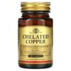 Thực phẩm chức năng Solgar Chelated Copper 100 Tablets 033984006409