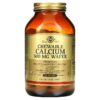 Thực phẩm chức năng Solgar Chewable Calcium 500 mg 120 Wafers 033984004108