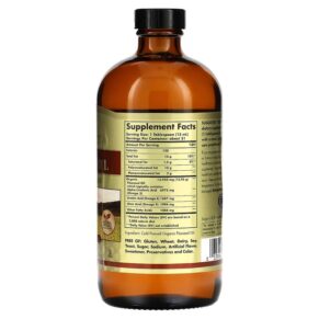 Thực phẩm bổ sung Solgar Earth Source Organic Flaxseed Oil 16 fl oz (473 ml) 033984011328