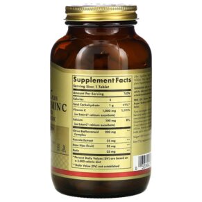 Solgar Ester-C Plus Vitamin C 1.000 mg 180 Tablets 3 Thực phẩm bổ sung Solgar Ester-C Plus Vitamin C 1.000 mg 180 Tablets 033984591974
