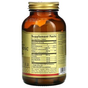 Thực phẩm bổ sung Solgar Ester-C Plus Vitamin C 1.000 mg 90 Tablets 033984591967