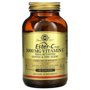 Thực phẩm chức năng Solgar Ester-C Plus Vitamin C 1.000 mg 90 Tablets 033984591967