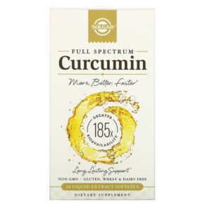 Thực phẩm chức năng Solgar Full Spectrum Curcumin 30 Liquid Extract Softgels 033984595972
