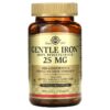 Thực phẩm chức năng Solgar Gentle Iron 25 mg 180 Vegetable Capsules 033984012509