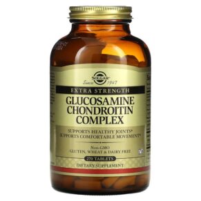 Thực phẩm chức năng Solgar Glucosamine Chondroitin Complex Extra Strength 270 Tablets 033984303881