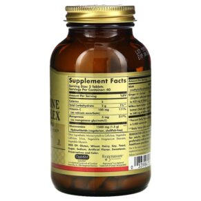 Solgar Glucosamine MSM Complex 120 Tablets 3 Thực phẩm bổ sung Solgar Glucosamine MSM Complex 120 Tablets 033984013155