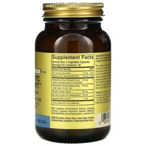 Thực phẩm bổ sung Solgar Gold Specifics Prostate Support 60 Vegetable Capsules 033984022959