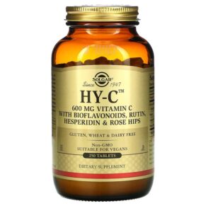 Thực phẩm chức năng Solgar HY-C 250 Tablets 033984014428