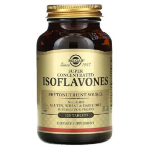 Thực phẩm chức năng Solgar Isoflavones Super Concentrated 120 Tablets 033984014596