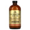 Thực phẩm chức năng Solgar L-Carnitine Natural Lemon 1.500 mg 16 fl oz (473 ml) 033984307216