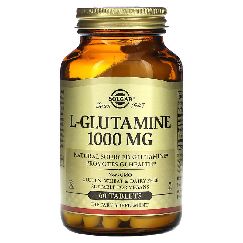 Solgar L-Glutamine 1.000 mg 60 Tablets 8 Thực phẩm chức năng Solgar L-Glutamine 1.000 mg 60 Tablets 033984012547