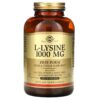 Thực phẩm chức năng Solgar L-Lysine Free Form 1.000 mg 250 Tablets 033984017023