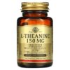 Thực phẩm chức năng Solgar L-Theanine Free Form 150 mg 60 Vegetable Capsules 033984027060