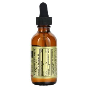 Thực phẩm bổ sung Solgar Liquid Vitamin D3 Natural Orange 125 mcg (5.000 IU) 2 fl oz (59 ml) 033984320482