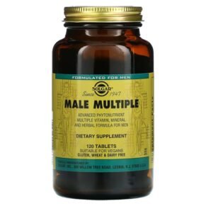 Thực phẩm chức năng Solgar Male Multiple 120 Tablets 033984012066