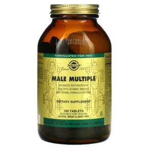 Thực phẩm chức năng Solgar Male Multiple 180 Tablets 033984017146