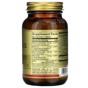 Thực phẩm bổ sung Solgar Megasorb B-Complex 