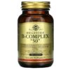 Thực phẩm chức năng Solgar Megasorb B-Complex "50" 100 Tablets 033984017511