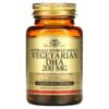 Thực phẩm chức năng Solgar Naturally Sourced Omega-3 Vegetarian DHA 200 mg 50 Vegetarian Softgels 033984348455