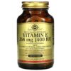 Solgar Naturally Sourced Vitamin E 268 mg (400 IU) 100 Softgels 4 Thực phẩm chức năng Solgar Naturally Sourced Vitamin E 268 mg (400 IU) 100 Softgels 033984035416